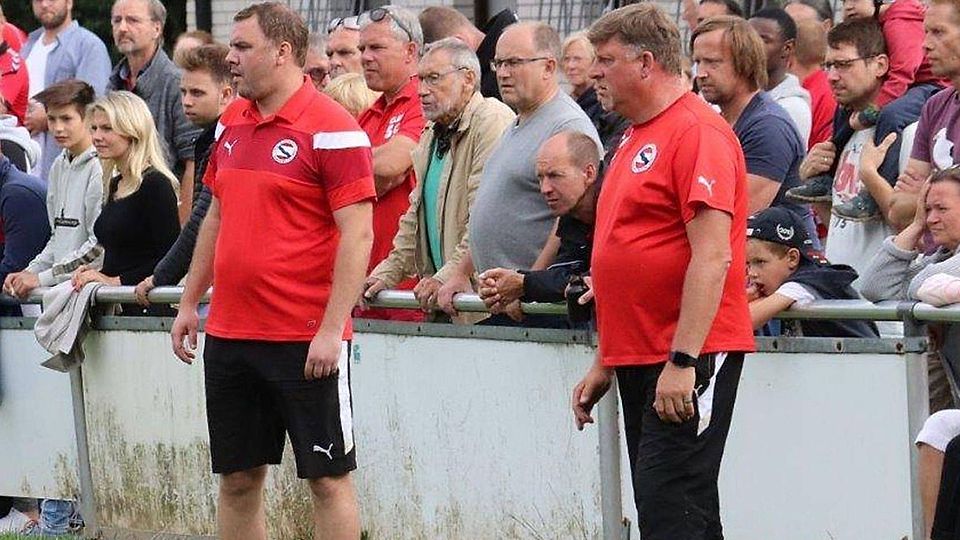 Immenbecks Trainer Timo Kell und Co-Trainer Martin Schwarzer sehen derzeit viele Tore der eigenen Mannschaft.