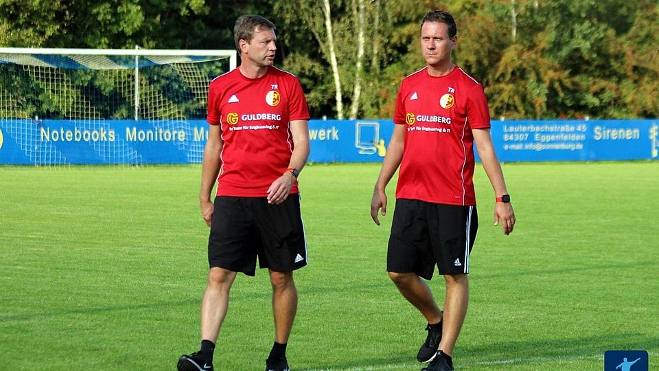 Michael Selbitschka (re.) wird sich in ein paar Wochen endgültig vom TSV Vilsbiburg verabschieden 