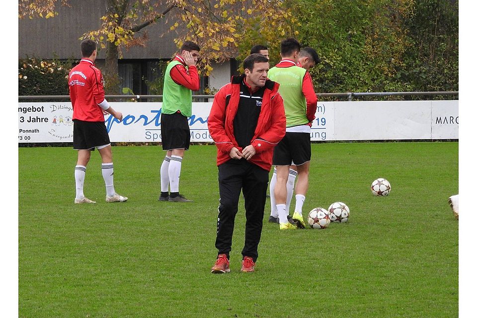 Trainer Andreas Broß und der TSV Heimerdingen liegen in der Vorbereitung im Plan. Foto: Tabler