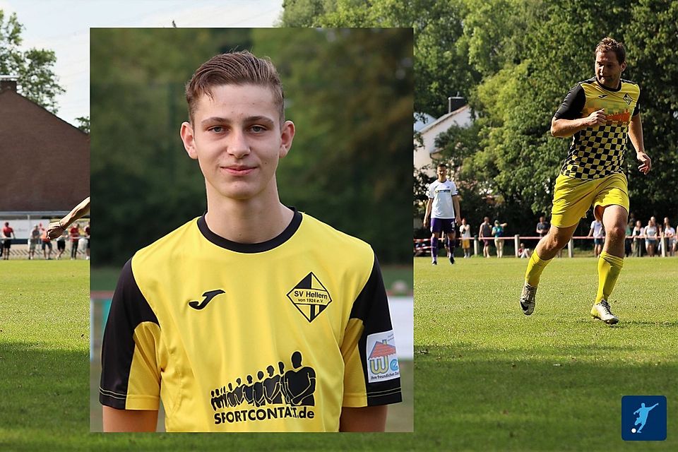 Der 18-Jährige Louis Thüner verstärkt die erste Mannschaft des SV Hellern