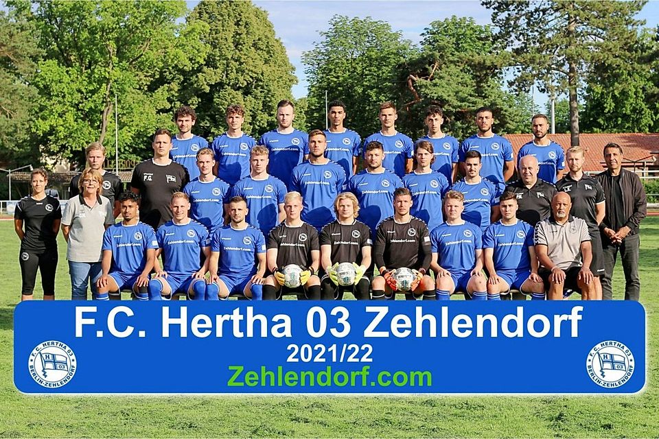 Aktuell auf Platz 5 in der NOFV Oberliga Nord, der FC Hertha 03 Zehlendorf 
