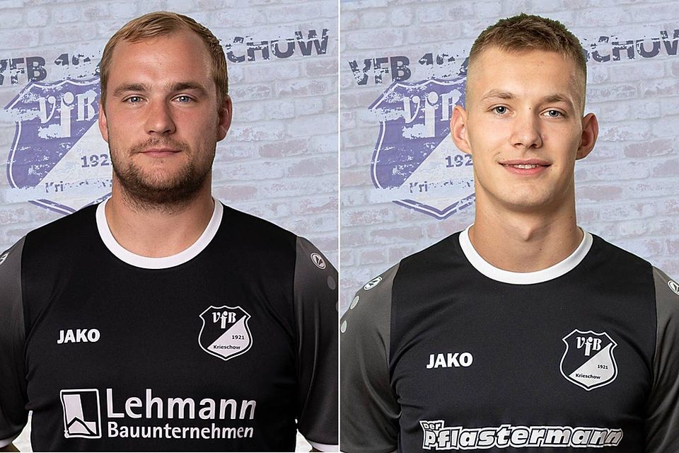 Andy Hebel und Danny Kobelt sind die Top-Torjäger in der Niederlausitz und beide spielen beim VfB Krieschow.