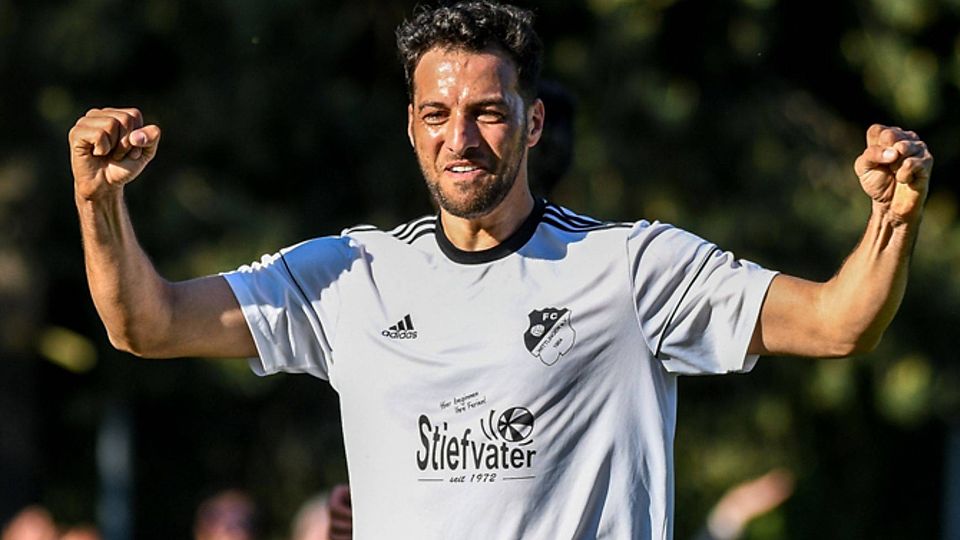 Im Mai 2019 führte Imad Kassem-Saad den FC Wittlingen zum Sieg im Bezirkspokal. | Foto: Gerd Gründl