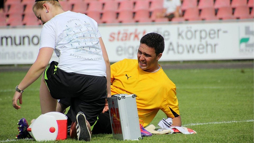 Andrei Urai war der tragische Held beim Match in Sand.  Foto: Gross