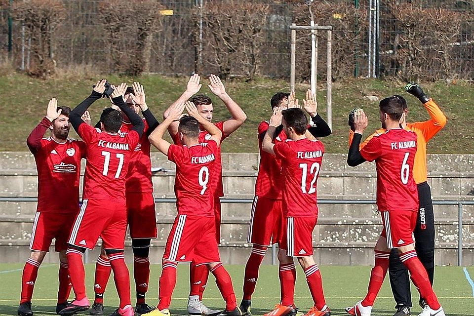 Der FC Albania zeigte sich gegen den SV Schierstein treffsicher