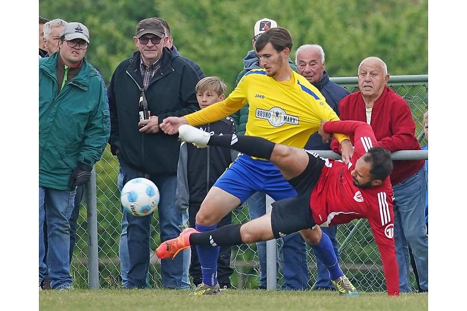 Breitenbrunns Sven Fabian Gaida will auch gegen Michelstadt jubeln. (Archiv)	Foto: Herbert Krämer