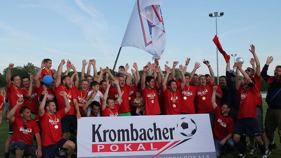 Im letzten Jahr holte sich der SV Neunkirchen den Mosbacher Kreispokal. F: Beatrice Geier