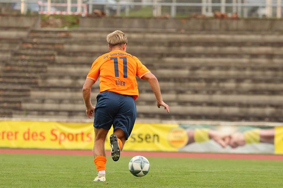 Leon Löber hinterlässt beim Traditionsverein SV Wiesbaden einen bleibenden Eindruck.