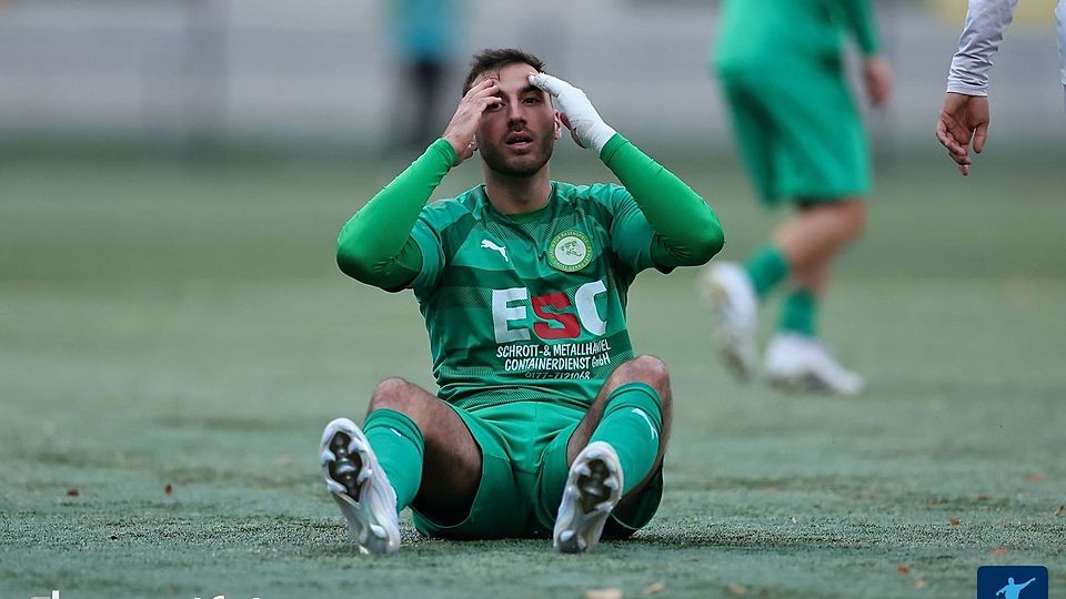 Ilias Benazza und der VfR Groß-Gerau mussten sich der SG Bornheim geschlagen geben. 