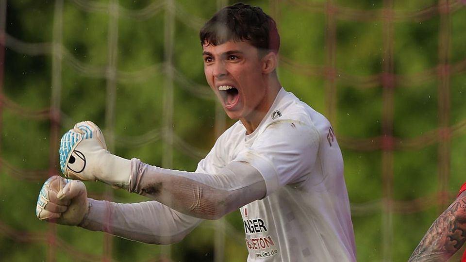 FSV-Torhüter Moritz Köhler hielt beim Derby gegen den TSV Jetzendorf sein Kasten sauber. (Archivfoto)