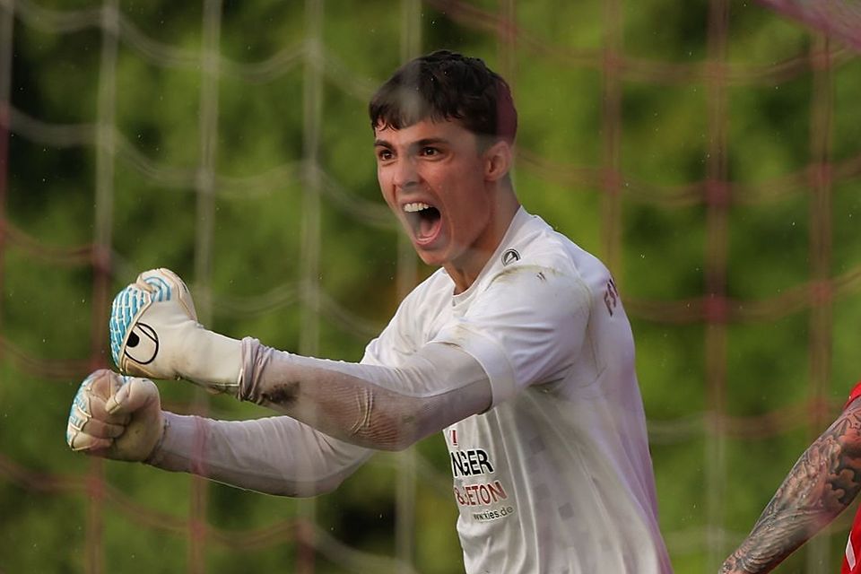 FSV-Torhüter Moritz Köhler hielt beim Derby gegen den TSV Jetzendorf sein Kasten sauber. (Archivfoto)