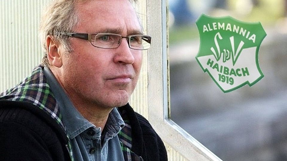 Joachim Hufgard verlÃ¤sst die Alemannia aus Haibach am Saisonende. F: Meier
