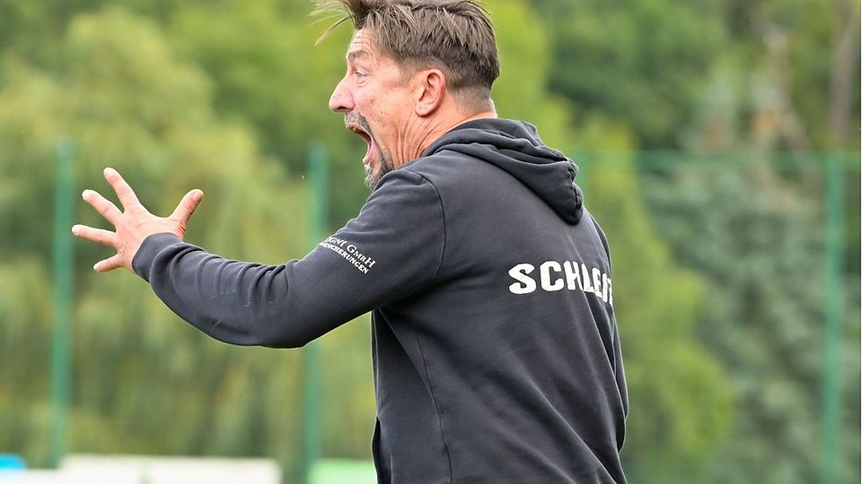 Roger Fritzsch ist mit der Entwicklung seiner Mannschaft zufrieden und fährt positiv zum Tabellenführer.