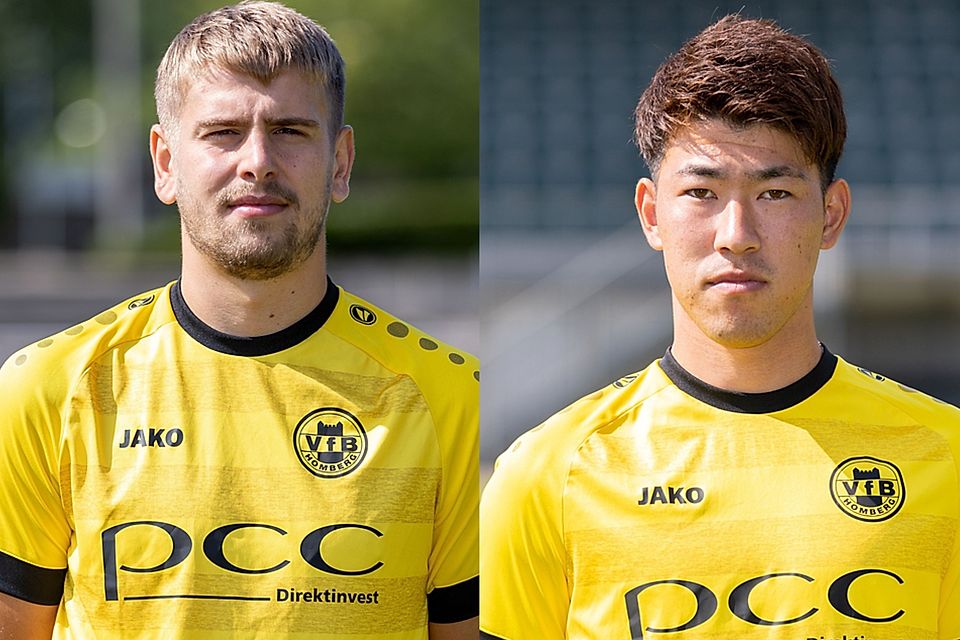 Thorsten Kogel (links) und Sakaki Ota bleiben dem VfB Homberg erhalten.