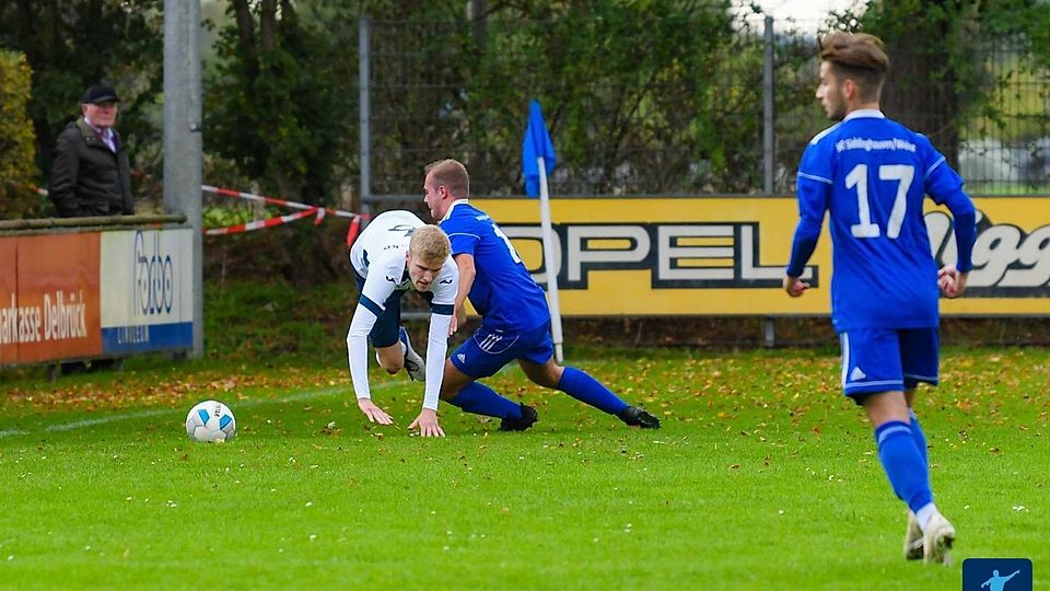 Zweikämpfe bestimmten das Duell zwischen der SG Siddinghausen/Weine und der SG Boke/Bentfeld