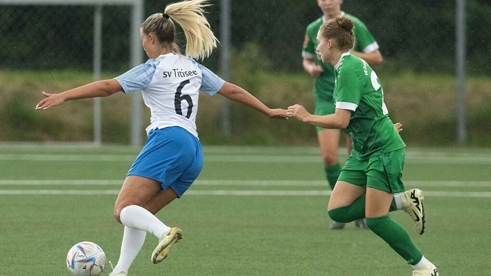  Lotta Kleiser (links), hier ein Archivfoto, verpasste mit dem SV Titisee den Aufstieg | Foto: Wolfgang Scheu