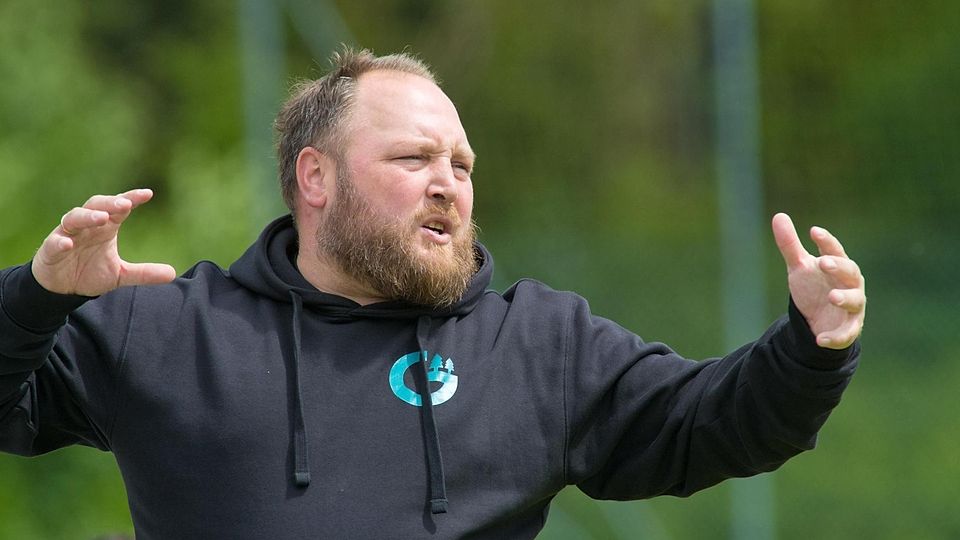 „Es ist eine Hypothek, aber keine Riesenhypothek“, sagt der Grünwalder Trainer Florian de Prato.