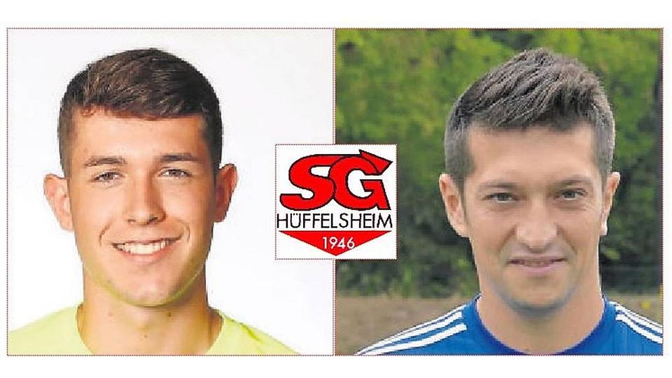 Die beiden Neuen für die SG Hüffelsheim: Jan-Niklas König, Weinsheimer Keeper vom TSV Schott, und Co-Trainer Kristijan Sikiric.