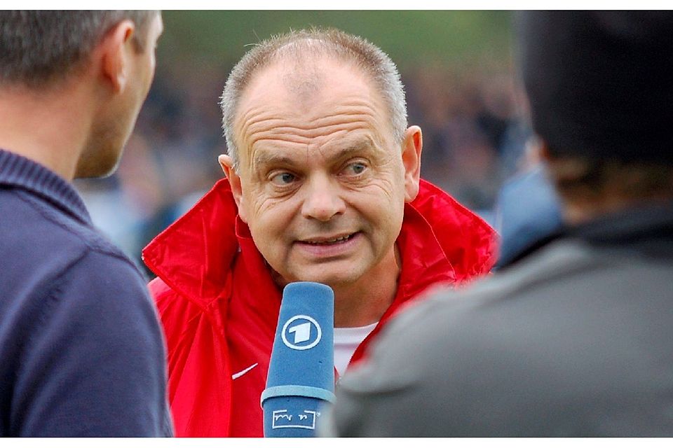 Ende April äußerte Ingo Kahlisch seine Sicht der Dinge in der ARD-Sportschau. Er plädiert für den Abbruch der Regionalliga-Saison 2019/2020.  ©Nico Roesenberger