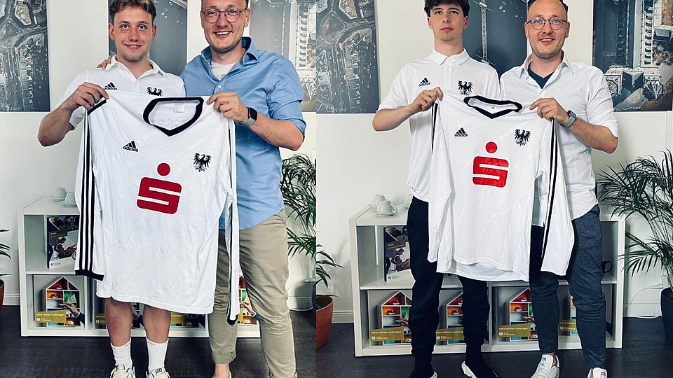 Ludwig Mantei (links) und Louis Richter sind die nächsten neuen Talente beim MSC Preussen.