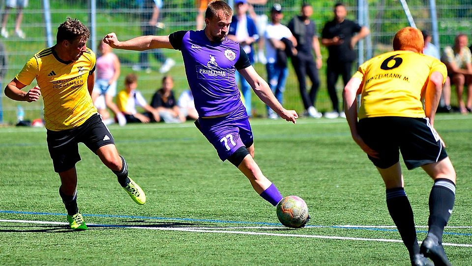 Zwei Tore von Egor Keller (77) reichten nicht zum Sieg des Türkgücü Königsbrunn.