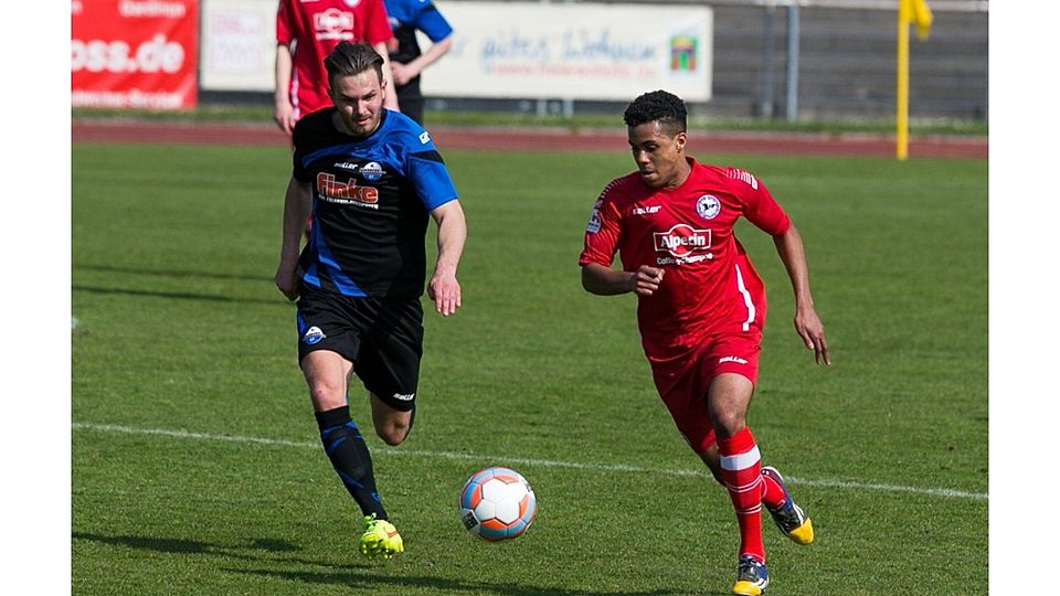 Muss beißen: Anton Safonov und die U23 des SC Paderborn 07 brauchen jetzt Siege im Kampf um den Klassenerhalt. F: Zobe
