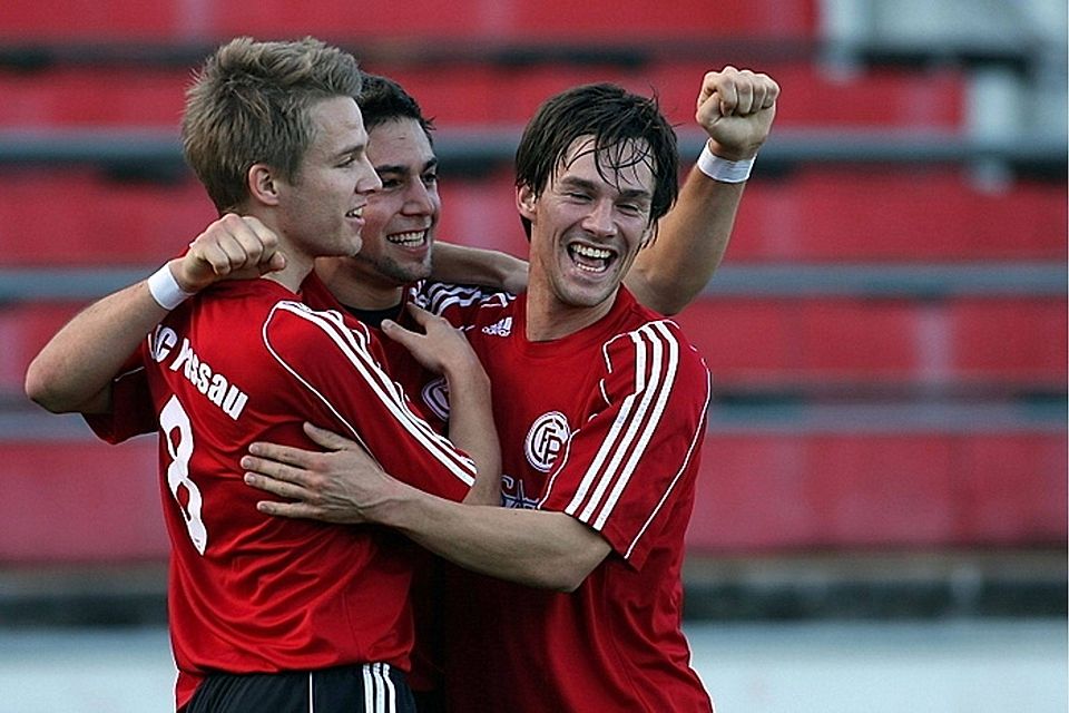 Die Spieler des 1.FC Passau wollen im Frühjahr wieder durch positive Resultate aufhorchen lassen   Foto:Santner