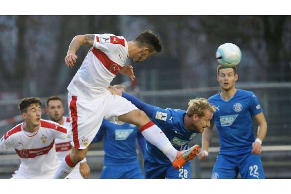 Boris Tashchy spielt zurzeit in der zweiten Mannschaft des VfB. Pressefoto Baumann