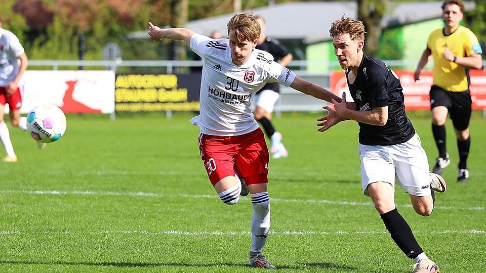 Luhe-Wildenau (links Johannes Gradl) kämpft gegen Bad Kötzting um Platz 2, Parsberg (Alexander Guth) in Passau ums Überleben.