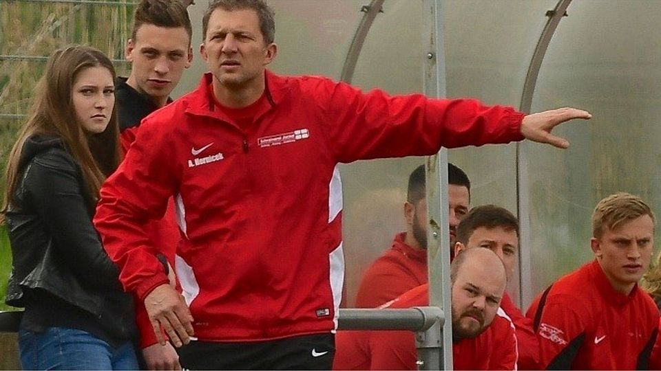 Weiter bei der SKV Büttelborn: Trainer Arndt Hornicek.   Archivfoto. Uwe Krämer