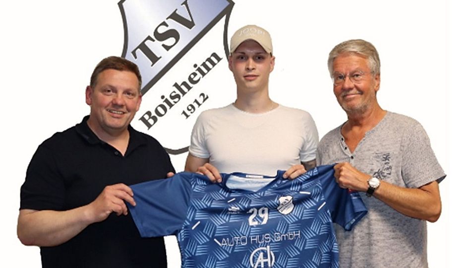 Klaus Ernst freit sich über die Verstärkung beim TSV Boisheim.