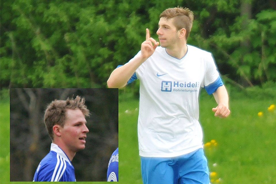 Christoph Bronnhuber (rechts) wird ebenso wie Alexander Rigel (links) nächste Saison im Trikot des TSV Wertingen jubeln.