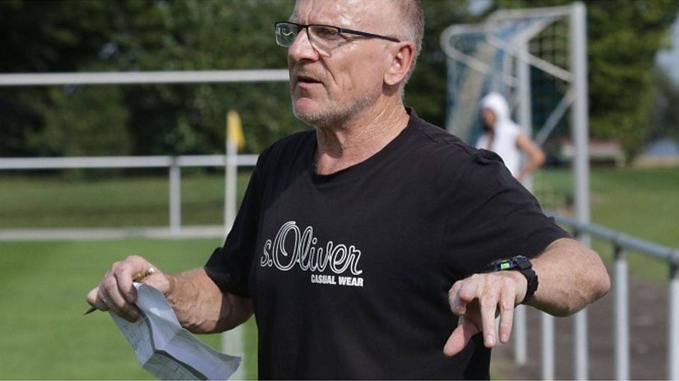 Klare Ansage von Willi Zimmmerann: "Ich will  die restliichen vier Spiele gewinnen" Foto (Archiv): Schmidt