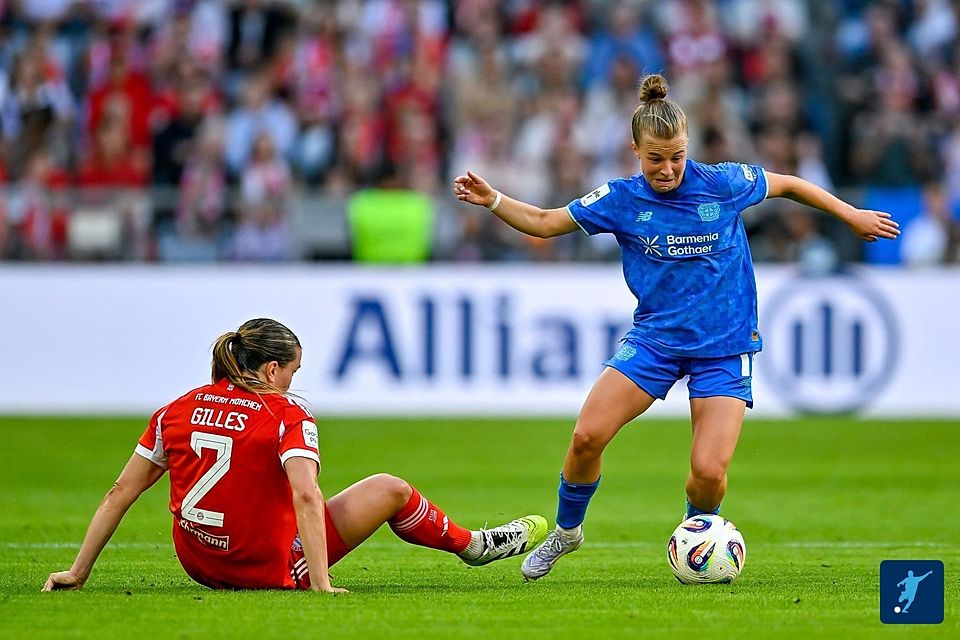 Gute Leistungen der Bayer-Frauen. 