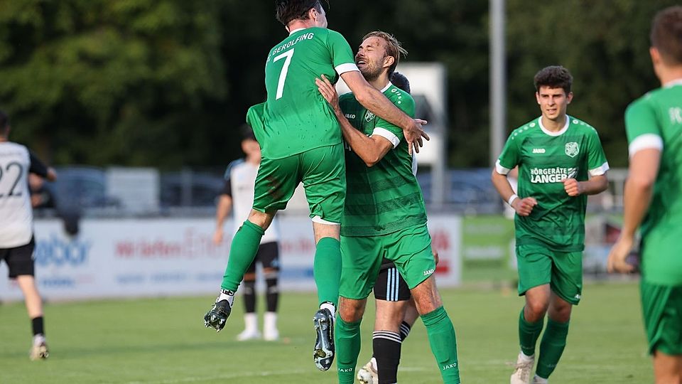Beim FC Gerolfing fallen derzeit viele Tore.