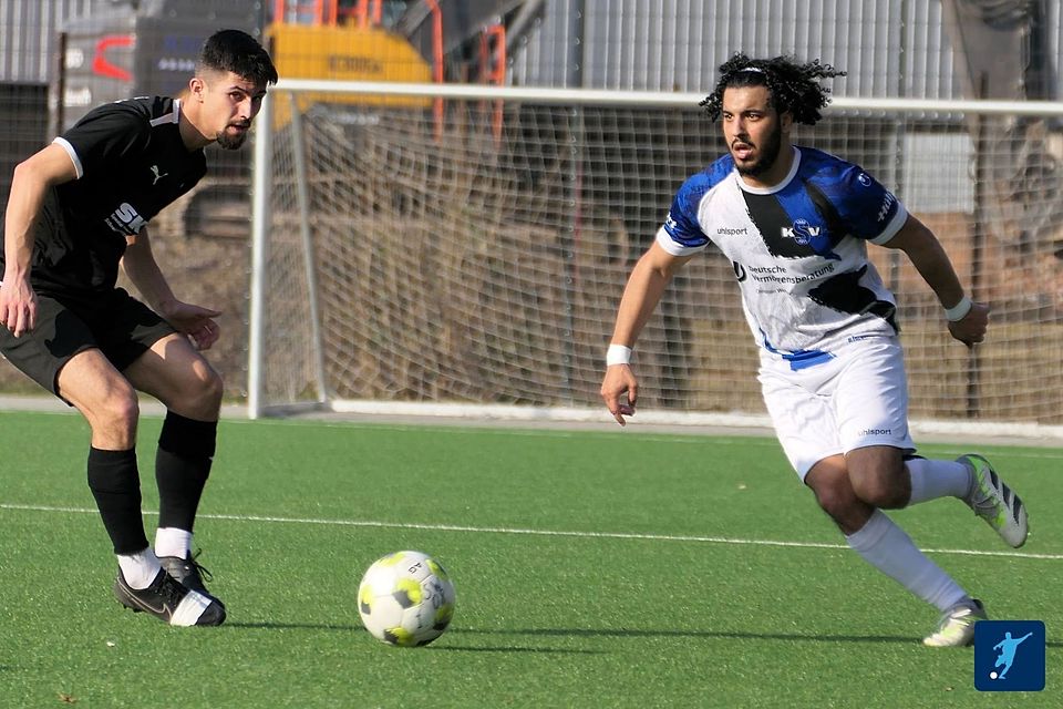 Der Königsborner SV mit Youssef Anhari (r.) ließ SW Wattenscheid beim 4:0-Sieg keine Chance.