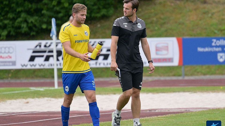 Bastian Lerch (re.) und Balthasar Sabadus bleiben dem TSV Bogen über das Saisonende hinaus erhalten 