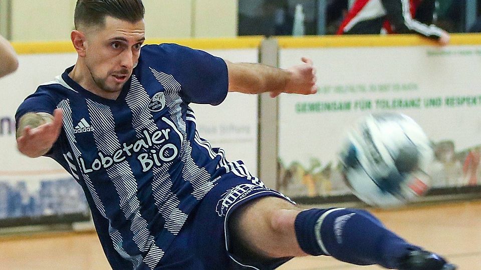 Genau gezielt: Fabian Schulz, hier noch für Rüdnitz/Lobetal am Ball.