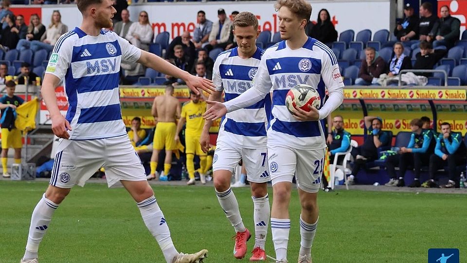Der MSV Duisburg darf im Finale daheim gegen Essen spielen. 