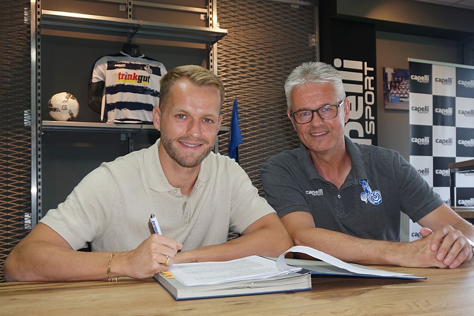 Pascal Köpke hat beim MSV Duisburg unterschrieben.