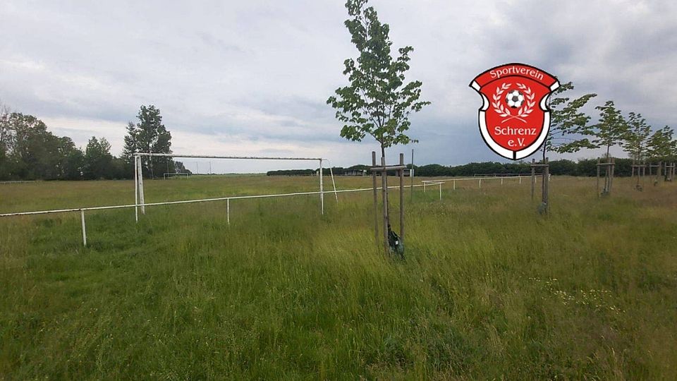 Der Platz in Schrenz lässt kein Spiel mehr zu.