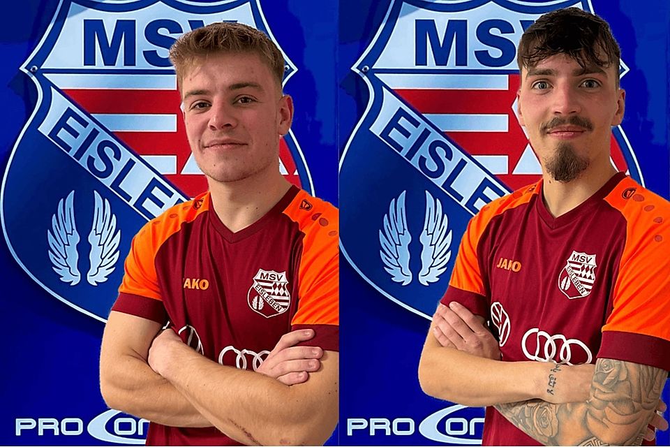 Paul Schotte (l.) kommt aus Dölau, Pascal Wölbing (r.) aus Lüttchendorf.