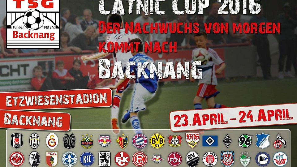 Die Stars von morgen kicken am Samstag und Sonntag bei der TSG Backnang.