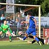 Stürmer Adrian Spoth trifft zwei Mal für den SC Lahr, kann aber das Pokal-Aus in Linx nicht verhindern. 