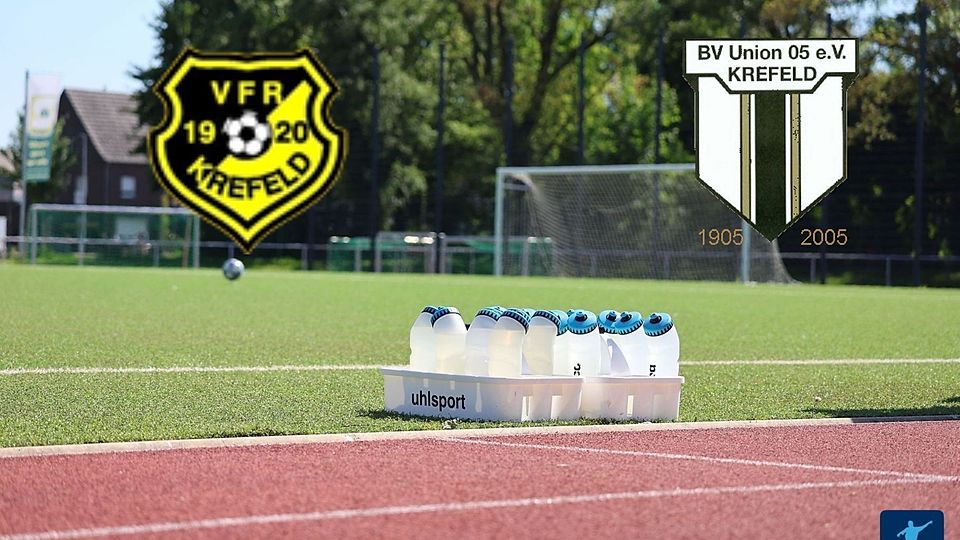 Spieler und Trainer des VfR Krefeld gehen zum BV Union.