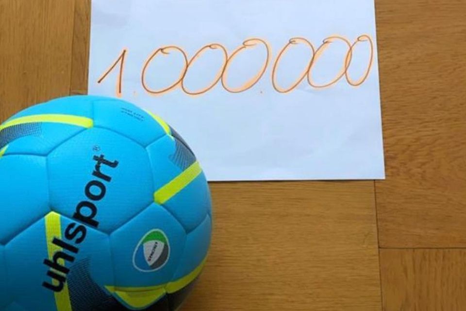 1.000.000 Ballkontakte - Ein gemeinsames Ziel.