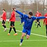 Jan Krettek war nicht zu stoppen. Der 22-Jährige traf dreimal gegen den VfB Hallbergmoos.