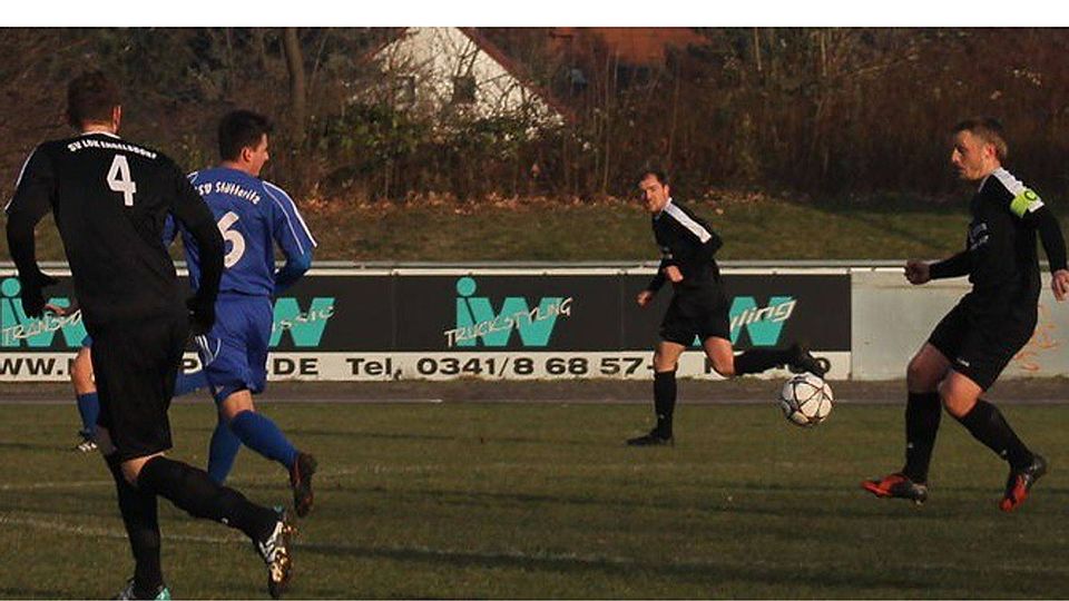Die Partie des SV Lok Engelsdorf in Zwenkau musste abgesagt werden. Der SSV Stötteritz unterlag indes beim SV Fortuna Leipzig mit 2:4. F: Marco Weichert