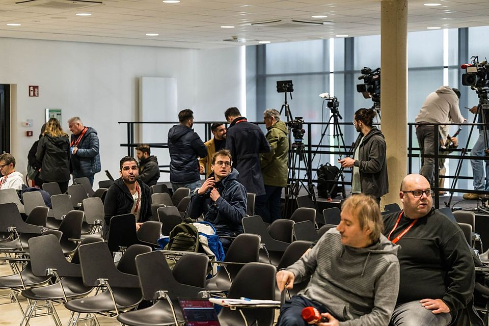 An regulären Pressekonferenzen soll Julien Mollereau laut Luc Holtz noch teilnehmen dürfen