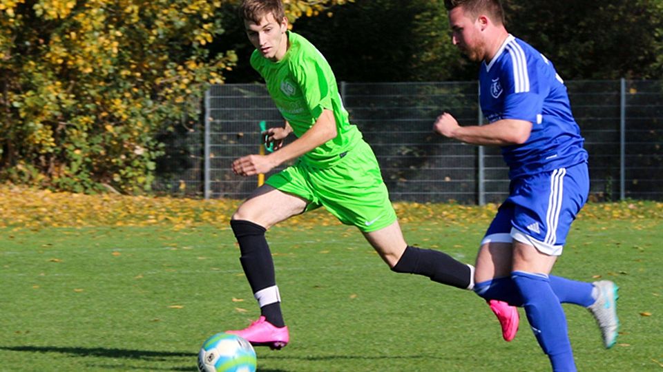 Direkt von der Allianz-Arena ins Mühlegrün: der Kenzinger Sören Oberkirch (links) | Archivfoto: Heike Storz